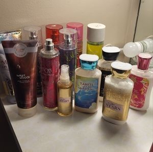 Variety of Bath and Body Works